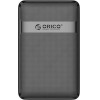 Orico 2577 HDD/Ssd 2.5'' Drive enclosure, 5Gbps, USB-A To Usb Micro-B (black) - (2577U3-V1-BK-EP-IP)