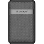 Orico 2577 HDD/Ssd 2.5'' Drive enclosure, 5Gbps, USB-A To Usb Micro-B (black) - (2577U3-V1-BK-EP-IP)
