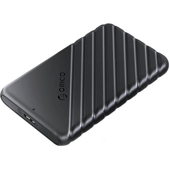 Orico 25PW1 HDD/Ssd 2.5'', 5Gbps, USB-A To Usb Micro-B Drive Enclosure (black) - (25PW1-U3-BK-EP-IP)