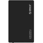 Orico 3588 HDD/Ssd 3.5'', 5Gbps, USB-A To USB-B Drive Enclosure (black) - (3588US3-V1-EU-BKBPIP)