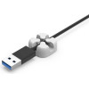 Orico Cable Holder Organizer (grey) - (CBSX-GY)