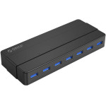 Orico Hub 7xUsb 3.0 (black) - (H7928-U3-V1-EUBKBPIP)