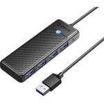 Orico Hub USB-A To 4xUSB-A 3.0 - Black - (PAPW4A-U3-015-BKEPIP)
