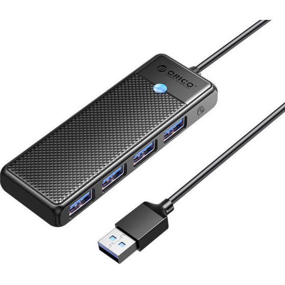 Orico Hub USB-A To 4xUSB-A 3.0 - Black - (PAPW4A-U3-015-BKEPIP)