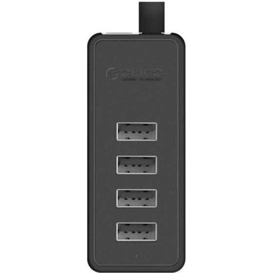 Orico W5P-100 Usb To 4x Usb 2.0 Hub Adapter (black) - (W5P-U2-100-BK-EP-IP)