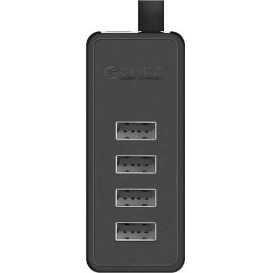 Orico W5P-30 Usb To 4x Usb 2.0 Hub Adapter (black) - (W5P-U2-030-BK-EP-IP)