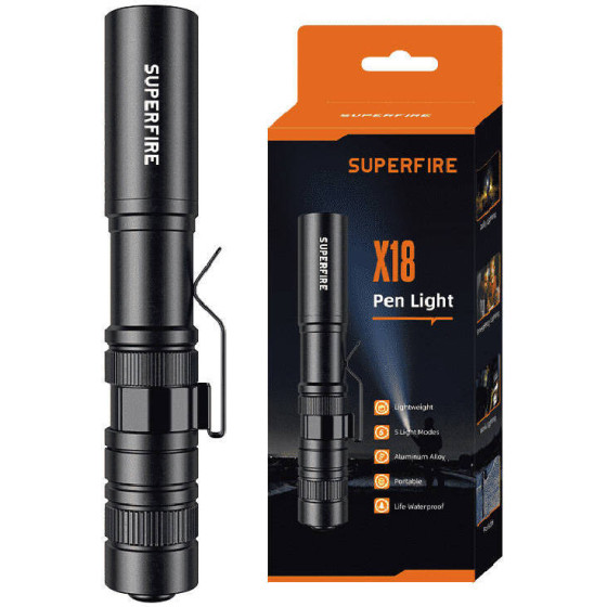 Superfire Flashlight - (X18)