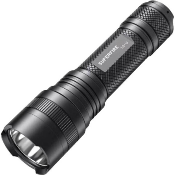 Superfire Flashlight 1480lm, USB-C - (L6-U)