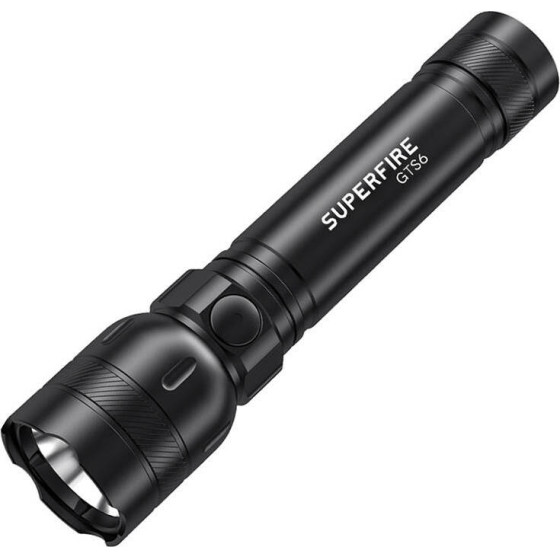 Superfire Flashlight 360lm, USB-C - (GTS6)