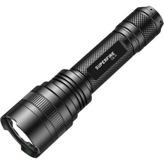 Superfire Flashlight C8-H,1200lm, Usb - (C8-H)