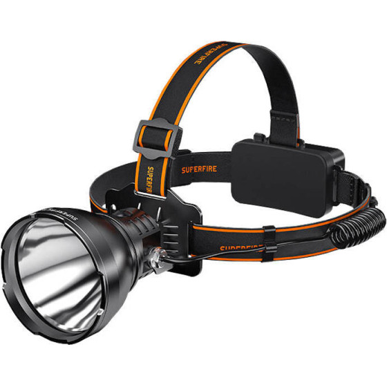 Superfire Headlight 2300lm, USB-C - (HL60)