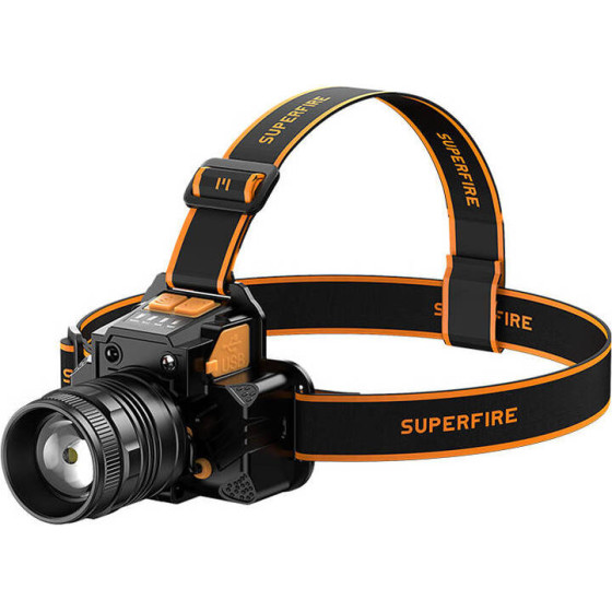 Superfire Headlight HL58, 350lm, Usb - (4058459061437)
