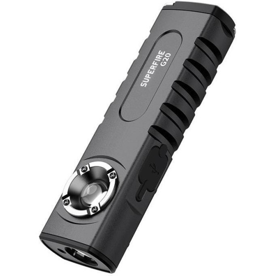 Superfire Multifunction Flashlight 470lm, Usb - (G20)