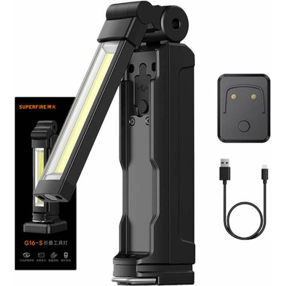 Superfire Multifunction Flashlight 800lm, USB-C - (G16-S)