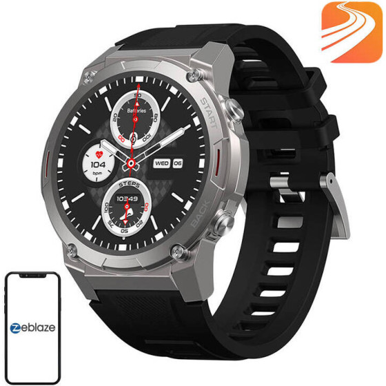 Zeblaze Smartwatch Vibe 7 Pro (�����) - (Vibe 7 Pro Silver)