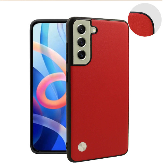 Bodycell Vegan Cover Samsung S21 Fe Red - (FC-00176)