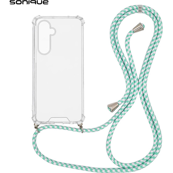 Sonique ���� ��������� �� ������� Armor Clear Samsung Galaxy S25 Plus Rainbow �������