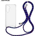 Sonique ���� ��������� �� ������� Armor Clear Samsung Galaxy S25 Plus Rainbow ����