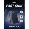 SBS Fast Skin Sheet Carbon Look Blue - (SKINSHEETCBNB)
