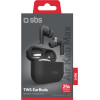 SBS Wireless Earphones Tws Air Kab Max Black - (RTWSPMAXBTK)