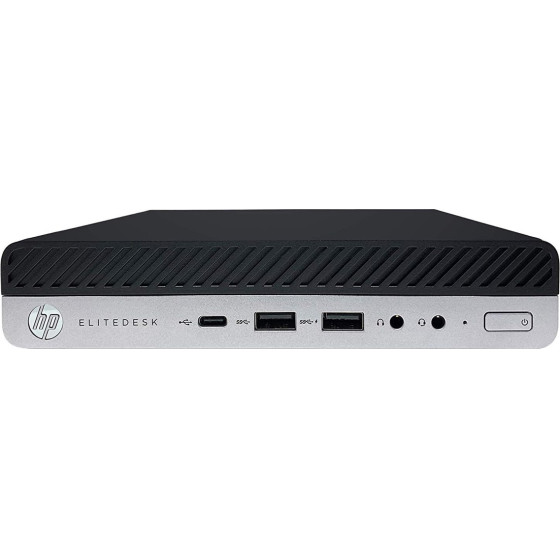 HP Pc Elitedesk 800 G3 Micro, Refurbished Grade A Repainted, i5-6500T, 8/256GB SSD, 35 Watt, Freedos - (PCM-2597-SQR)