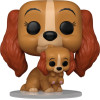 Funko Pop! Disney: Lady & The Tramp (70th Anniversary) - Lady With Puppy #1553 Vinyl Figure