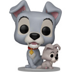 Funko Pop! Disney: Lady & The Tramp (70th Anniversary)P - Tramp With Puppy #1554 Vinyl Figure