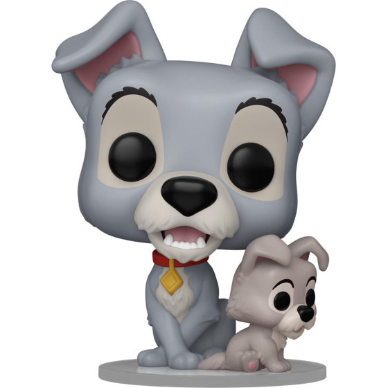 Funko Pop! Disney: Lady & The Tramp (70th Anniversary)P - Tramp With Puppy #1554 Vinyl Figure