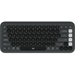 Logitech Keyboard Bluetooth Pop Icon Keys Graphite - (920-013071)