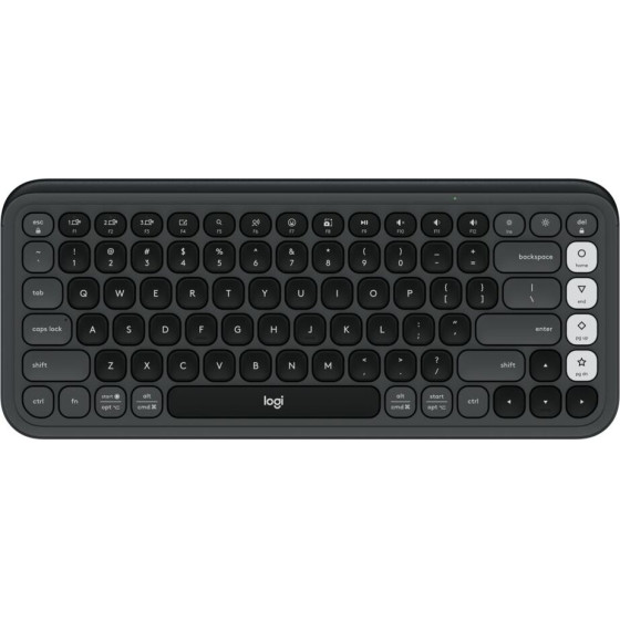 Logitech Keyboard Bluetooth Pop Icon Keys Graphite - (920-013071)