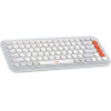 Logitech Keyboard Bluetooth Pop Icon Keys White - (920-013072)