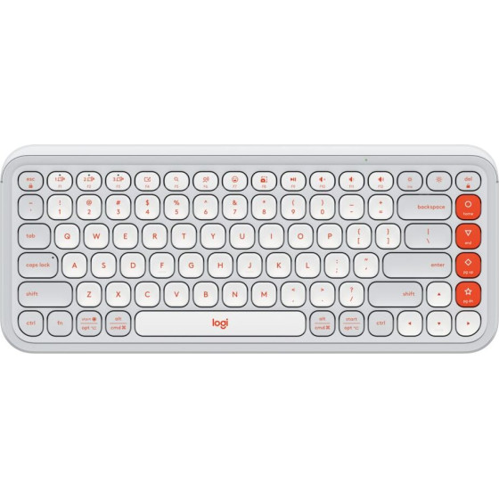 Logitech Keyboard Bluetooth Pop Icon Keys White - (920-013072)
