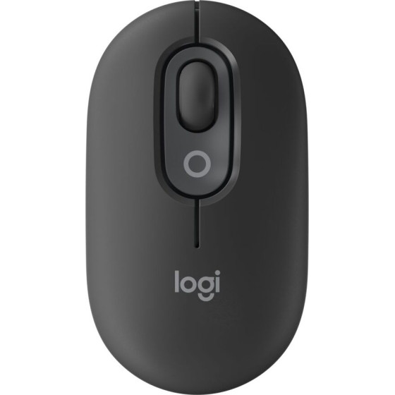 Logitech Mouse Pop Wireless With Emoji Button Graphite - (910-007412)