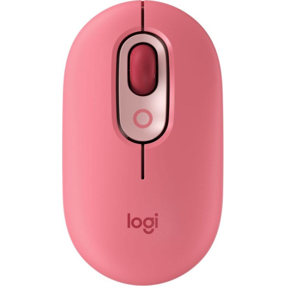 Logitech Mouse Pop Wireless With Emoji Button Rose - (910-007413)