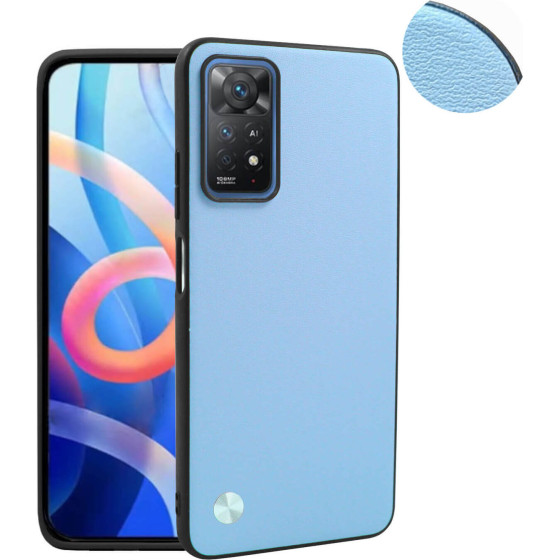 Bodycell Vegan Cover Xiaomi Note 11 Pro/11 Pro 5G Light Blue - (FC-00221)