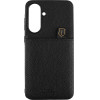 Idol 1991 ���� Samsung A56 5G A566 6.64'' ANTI-Rfid Leather Smart Wallet Camera Guard BLACK
