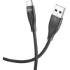 Hoco ������� �������� USB-A �� USB-C 3.0A ��� ������� ������� ��� �������� ��������� ����� 1m - (DU45 Sturdy)