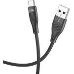 Hoco ������� �������� USB-A �� USB-C 3.0A ��� ������� ������� ��� �������� ��������� ����� 1m - (DU45 Sturdy)