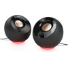 Creative Speaker Wired 2.0 Pebble S.E Rgb Black - (51MF1725AA000)