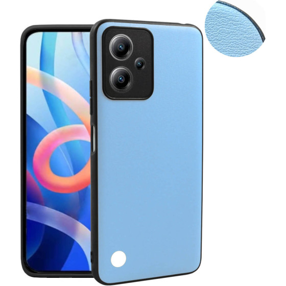 Bodycell Vegan Cover Xiaomi Note 12 5G/Poco X5 5G Light Blue - (FC-00234)