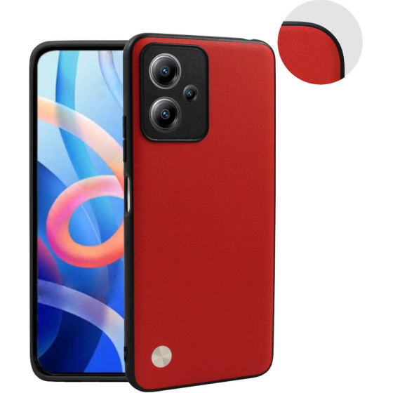 Bodycell Vegan Cover Xiaomi Note 12 5G/Poco X5 5G Red - (FC-00236)