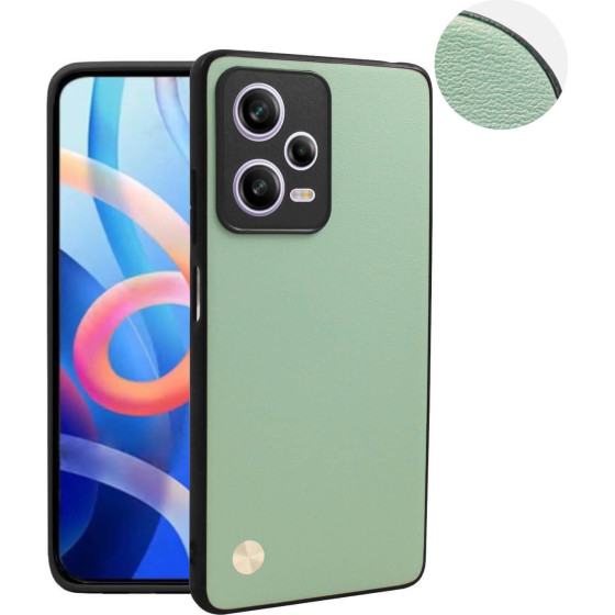 Bodycell Vegan Cover Xiaomi Note 12 Pro 5G/Poco X5 Pro Light Green - (FC-00243)