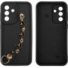 Volte-Tel ���� Samsung A36 5G A366 6.64'' Silicon Tpu With Strap Full Camera Protection Black With Black BUTTERFLIES