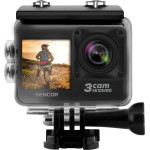 Sencor Action Camera 4k 30FPs 750 Mah 2'' ��� 1.3'' Tft ������ ��� ��������� ���� - (3CAm 4K10WRD)