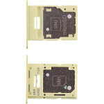 Samsung A15 4G A155 Sim Card + Memory Holder Yellow Original Service Pack - (GH98-48940G)
