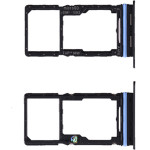 Samsung A16 4G A165 Sim Card + Memory Holder Black Original Service Pack - (GH98-49822E)