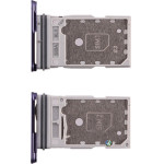 Samsung S24 5G S921/ S24 Plus 5G S926 Dual Sim Card Holder Violet Original Service Pack - (GH98-48906C)