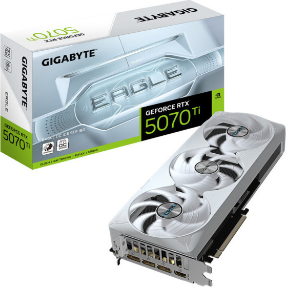 Gigabyte Vga GV-N507TEagleoc ICE-16GD , 16GB , GDDR7 - (9VN507TEOI-00-G10)