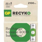 GP ����������������� ��������� AA/R6 2100mAh Ni-Mh Recyko Ready To Use 1.2V 4/BLISTER