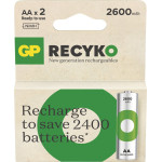 GP ����������������� ��������� AA/R6 2600mAh Ni-Mh Recyko Ready To Use 1.2V 2/BLISTER